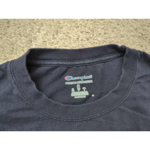 Harvard University T Shirt Mens Medium Short Sleeve NCAA Champion Blue‎ - Picture 3 of 6